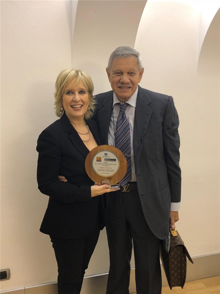 Monica Mutti ottiene il premio "Logistico dell'anno 2018"